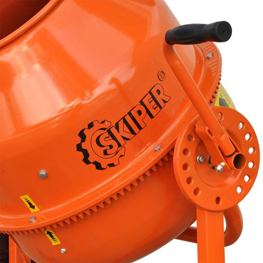 Бетоносмеситель SKIPER X-120 (120л., 700Вт., 220В)